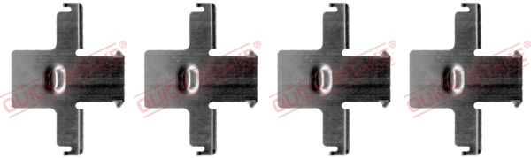 QUICK BRAKE 109-1157 Accessory Kit, disc brake pad