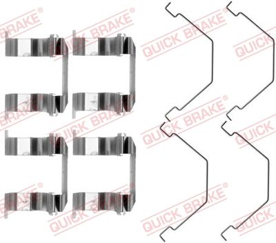 Accessory Kit, disc brake pad QUICK BRAKE 109-1158
