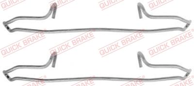Accessory Kit, disc brake pad QUICK BRAKE 109-1159