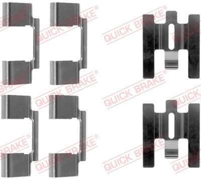 Accessory Kit, disc brake pad QUICK BRAKE 109-1160