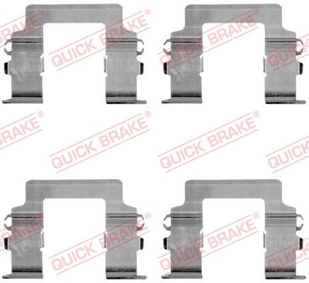 QUICK BRAKE 109-1161 Accessory Kit, disc brake pad