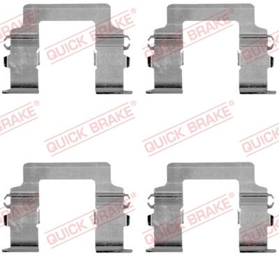 Accessory Kit, disc brake pad QUICK BRAKE 109-1161
