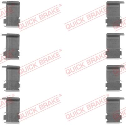 QUICK BRAKE 109-1162 Accessory Kit, disc brake pad
