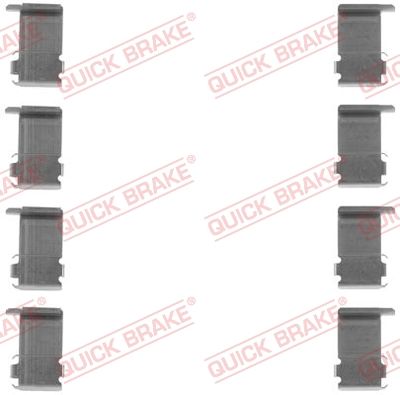 Accessory Kit, disc brake pad QUICK BRAKE 109-1162