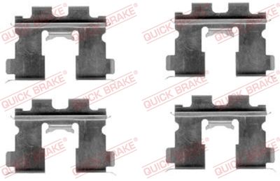 Accessory Kit, disc brake pad QUICK BRAKE 109-1163