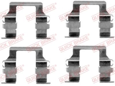 Accessory Kit, disc brake pad QUICK BRAKE 109-1164