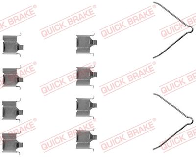 Accessory Kit, disc brake pad QUICK BRAKE 109-1166