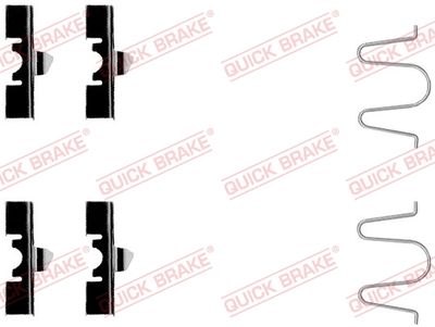 Accessory Kit, disc brake pad QUICK BRAKE 109-1170