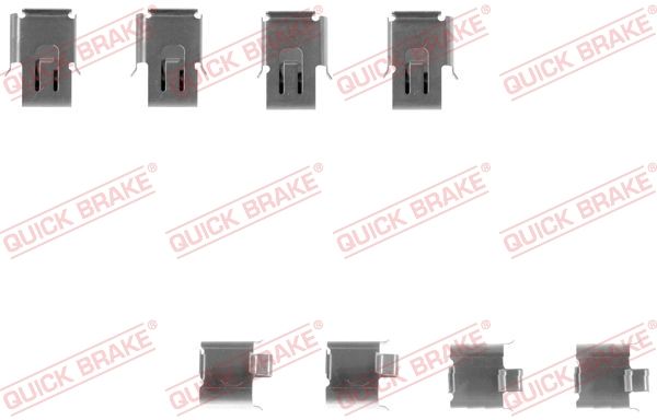 QUICK BRAKE 109-1171 Accessory Kit, disc brake pad
