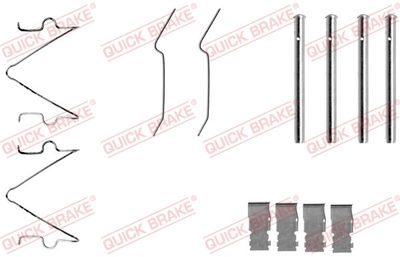 Accessory Kit, disc brake pad QUICK BRAKE 109-1173