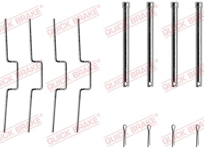 Accessory Kit, disc brake pad QUICK BRAKE 109-1176
