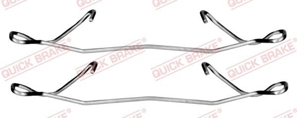 QUICK BRAKE 109-1180 Accessory Kit, disc brake pad