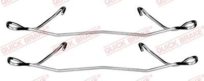 Accessory Kit, disc brake pad QUICK BRAKE 109-1180