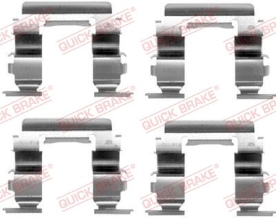 Accessory Kit, disc brake pad QUICK BRAKE 109-1181