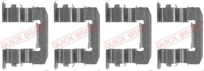 Accessory Kit, disc brake pad QUICK BRAKE 109-1184