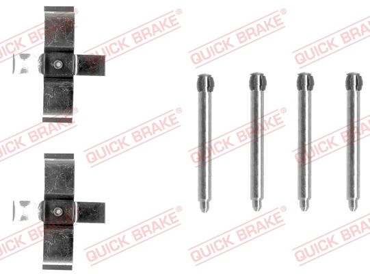 QUICK BRAKE 109-1195 Accessory Kit, disc brake pad