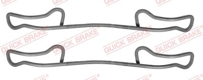 Accessory Kit, disc brake pad QUICK BRAKE 109-1200