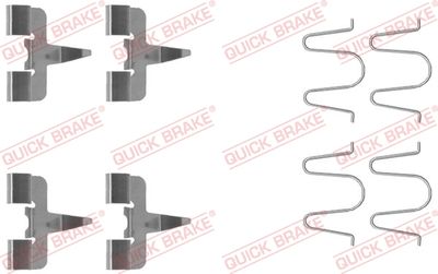 Accessory Kit, disc brake pad QUICK BRAKE 109-1207