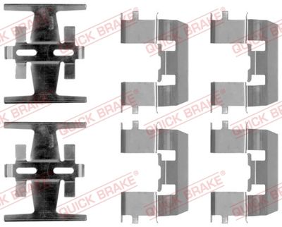 Accessory Kit, disc brake pad QUICK BRAKE 109-1208