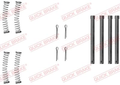 Accessory Kit, disc brake pad QUICK BRAKE 109-1210