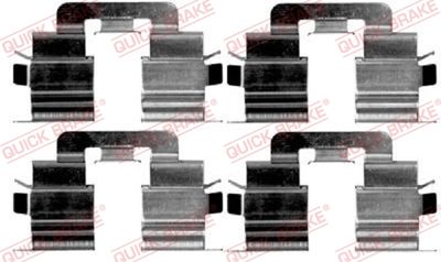 Accessory Kit, disc brake pad QUICK BRAKE 109-1215