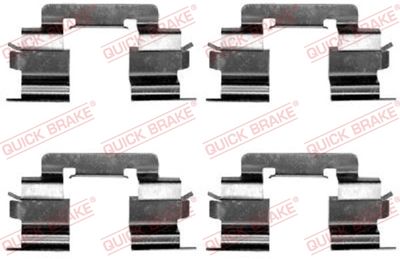 Accessory Kit, disc brake pad QUICK BRAKE 109-1216