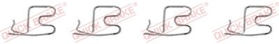 Accessory Kit, disc brake pad QUICK BRAKE 109-1219