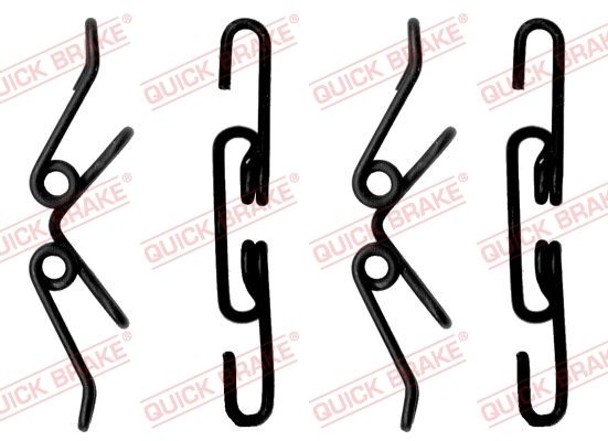 QUICK BRAKE 109-1220 Accessory Kit, disc brake pad