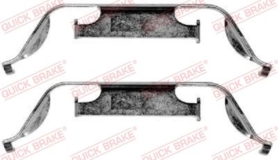 Accessory Kit, disc brake pad QUICK BRAKE 109-1222