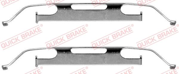 QUICK BRAKE 109-1223 Accessory Kit, disc brake pad