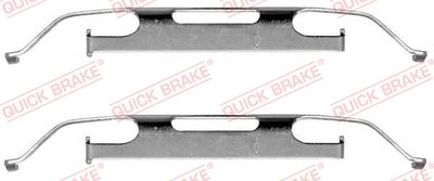 Accessory Kit, disc brake pad QUICK BRAKE 109-1223