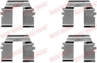 Accessory Kit, disc brake pad QUICK BRAKE 109-1232