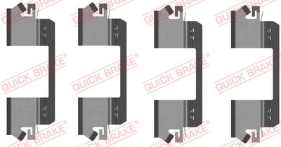 Accessory Kit, disc brake pad QUICK BRAKE 109-1234