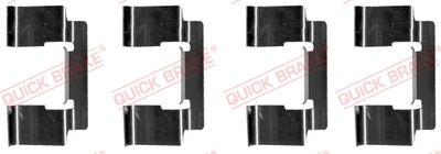 Accessory Kit, disc brake pad QUICK BRAKE 109-1235