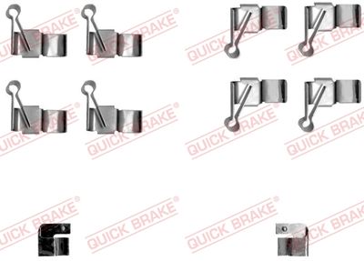 Accessory Kit, disc brake pad QUICK BRAKE 109-1238