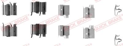 Accessory Kit, disc brake pad QUICK BRAKE 109-1240