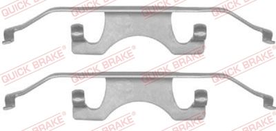 Accessory Kit, disc brake pad QUICK BRAKE 109-1241
