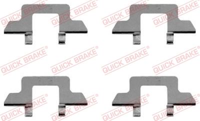 Accessory Kit, disc brake pad QUICK BRAKE 109-1242