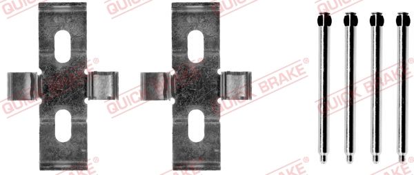 QUICK BRAKE 109-1248 Accessory Kit, disc brake pad