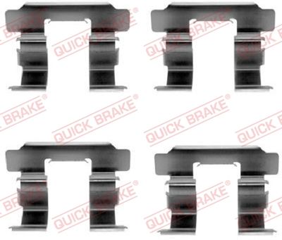 Accessory Kit, disc brake pad QUICK BRAKE 109-1251