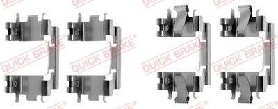 Accessory Kit, disc brake pad QUICK BRAKE 109-1257