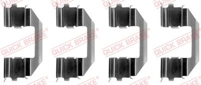Accessory Kit, disc brake pad QUICK BRAKE 109-1258