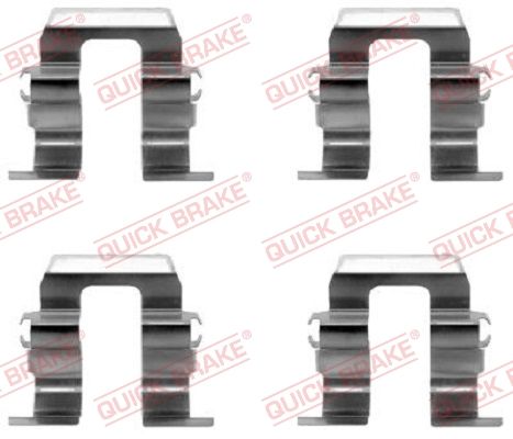 QUICK BRAKE 109-1259 Accessory Kit, disc brake pad