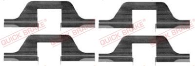 Accessory Kit, disc brake pad QUICK BRAKE 109-1263