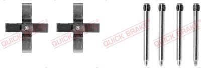 Accessory Kit, disc brake pad QUICK BRAKE 109-1266