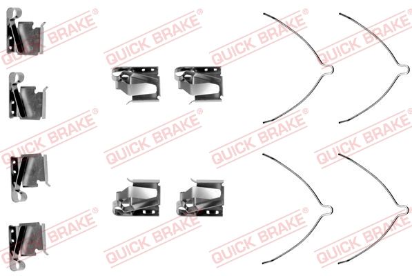 QUICK BRAKE 109-1269 Accessory Kit, disc brake pad