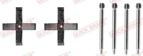 QUICK BRAKE 109-1271 Accessory Kit, disc brake pad
