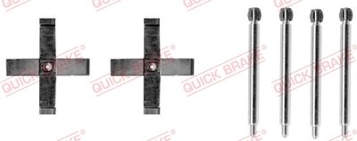 Accessory Kit, disc brake pad QUICK BRAKE 109-1271