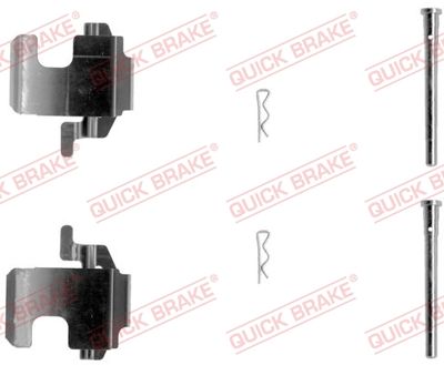 Accessory Kit, disc brake pad QUICK BRAKE 109-1273