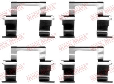 Accessory Kit, disc brake pad QUICK BRAKE 109-1274